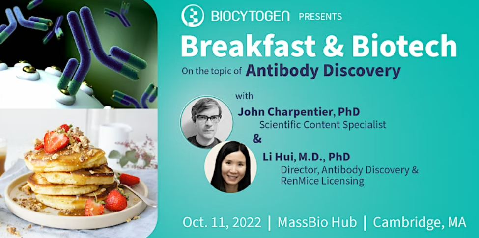 Breakfast & Biotech with Biocytogen