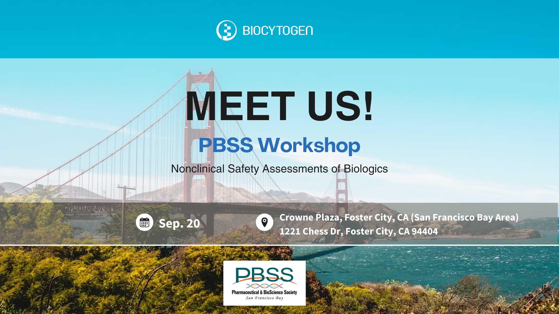 Join BIOCYTOGEN at PBSS Nonclinical Safety Assessments of Biologics
