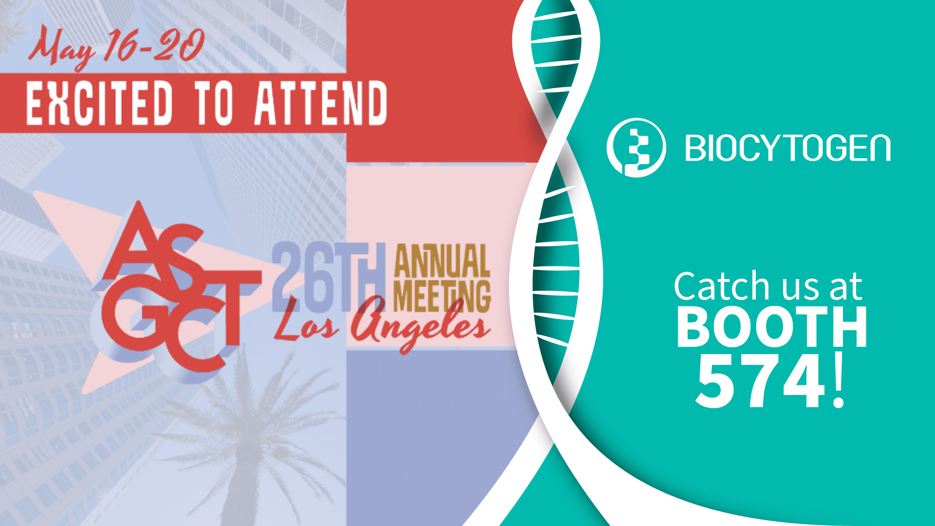 Join us at ASGCT2023: May 16-20