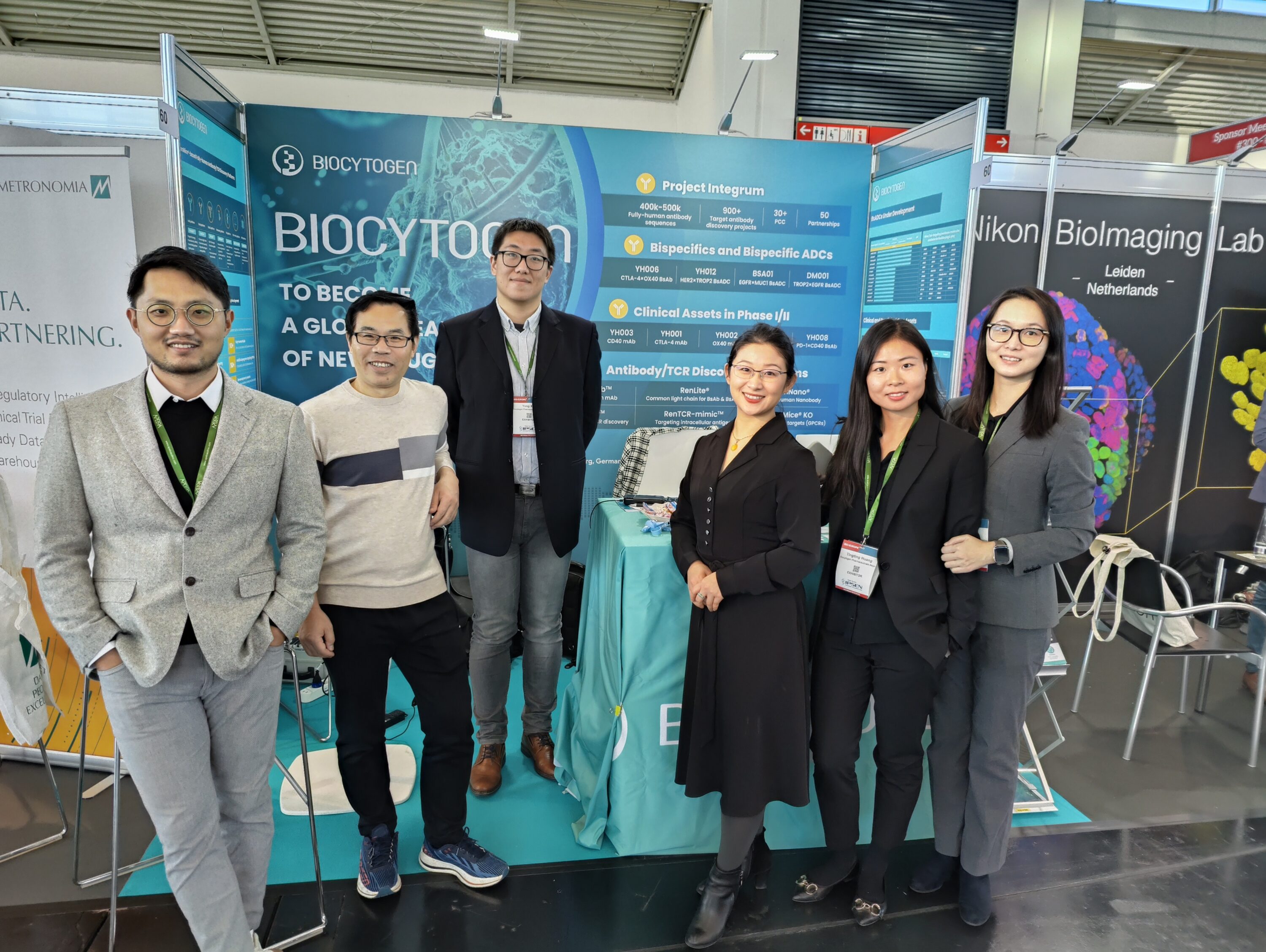 Discover the Future of Antibody/TCR-based Therapeutics: Meet Biocytogen's Licensing Team at BIO-EUROPE 2023!