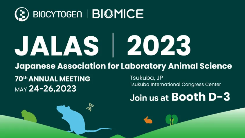 Meet Biocytogen’s APAC Business Development Team at 70th JALAS 2023!