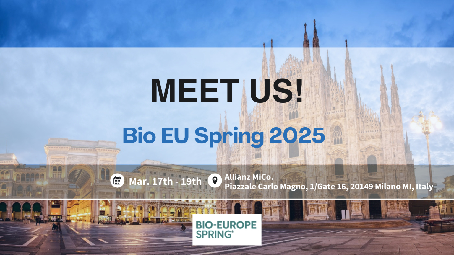 Join BIOCYTOGEN at Bio EU Spring 2025