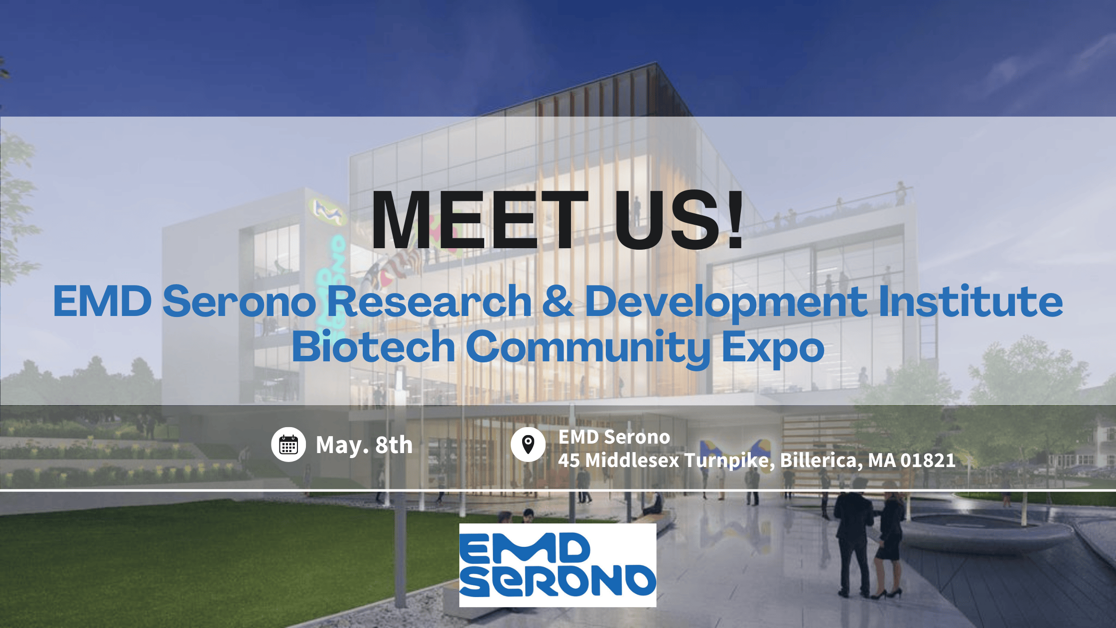 Join BIOCYTOGEN at EMD Serono Research & Development Institute Biotech Community Expo
