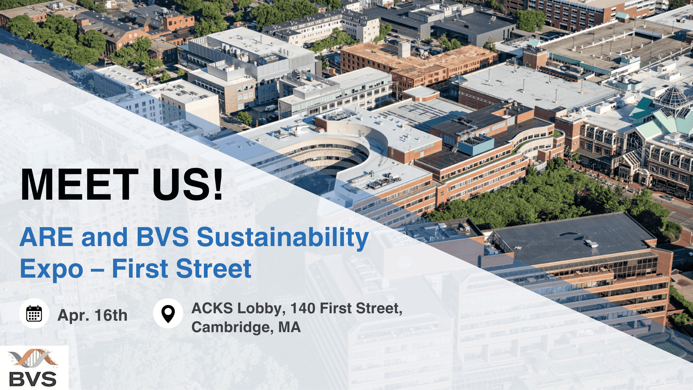 Join BIOCYTOGEN at ARE and BVS Sustainability Expo &ndash; First Street