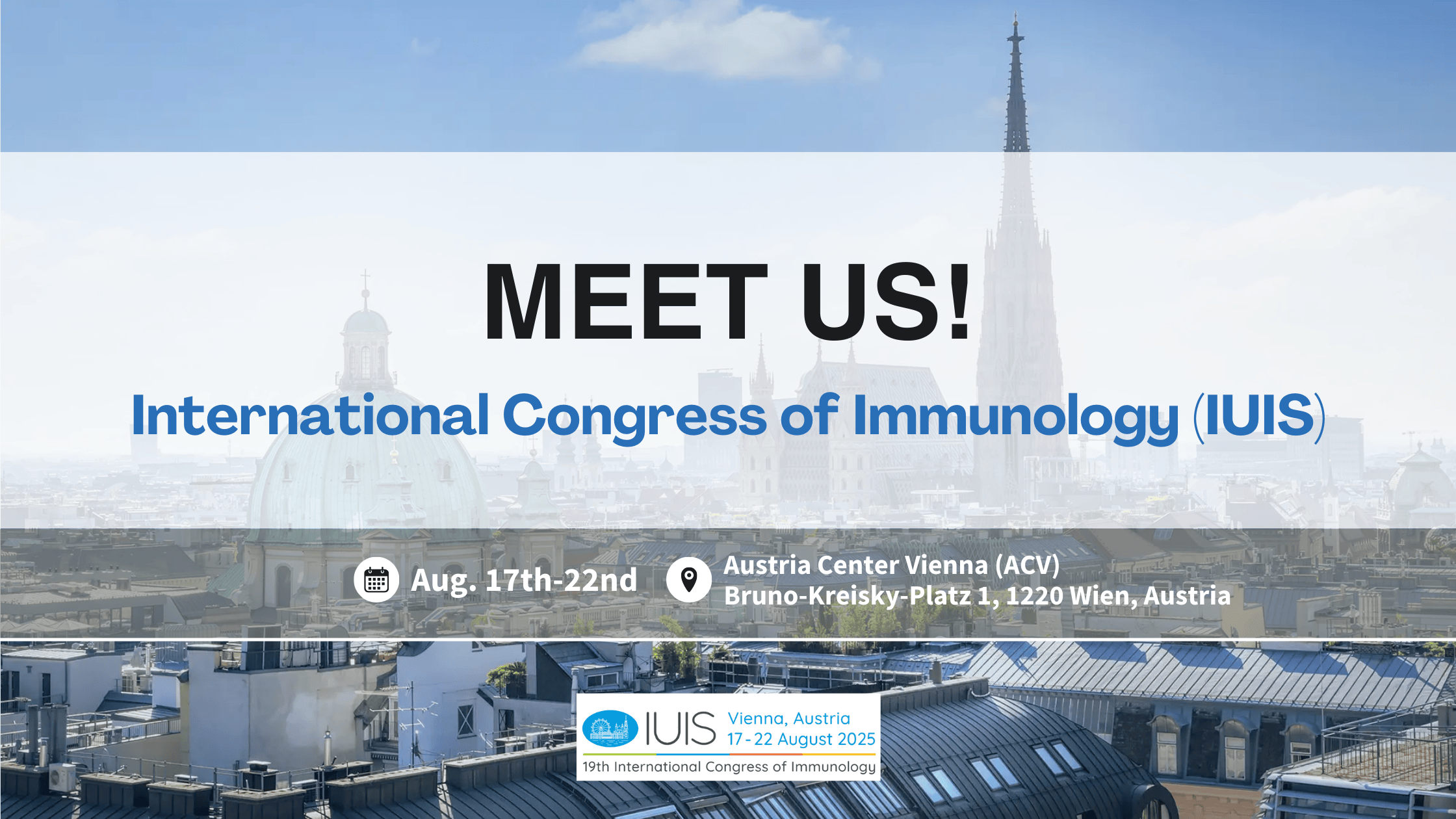 Join BIOCYTOGEN at International Congress of Immunology (IUIS)