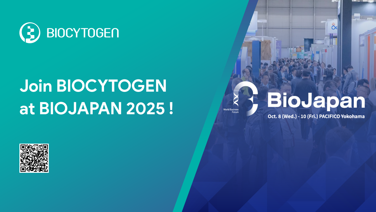 Join BIOCYTOGEN at BIOJAPAN 2025!