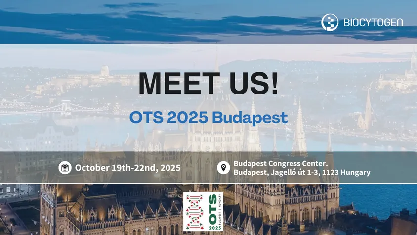 Join BIOCYTOGEN at OTS 2025 Budapest