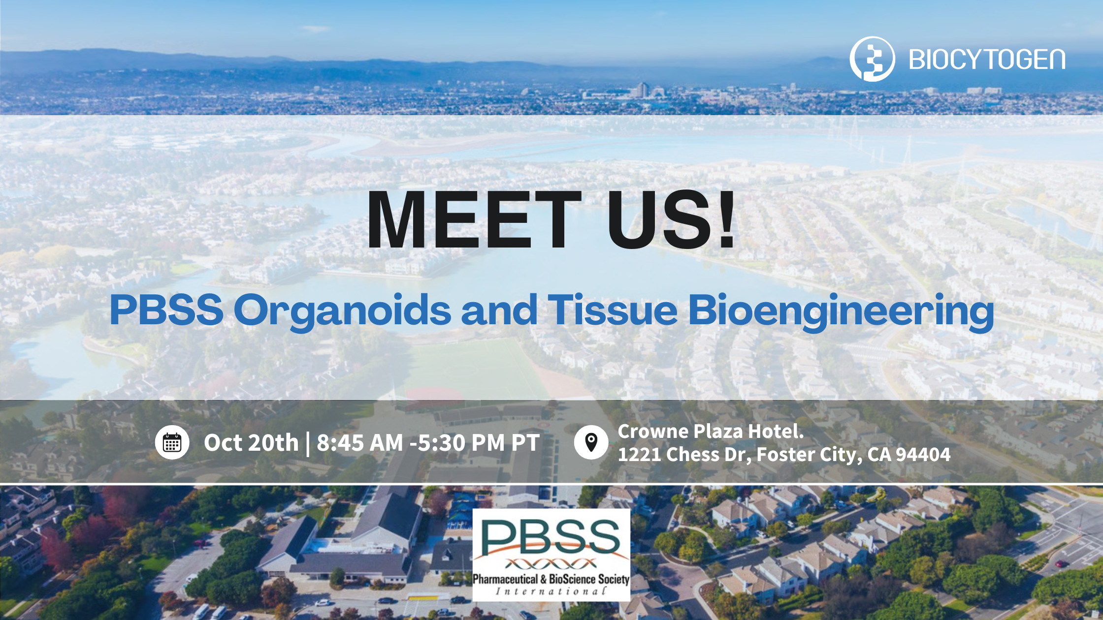Join BIOCYTOGEN at PBSS Organoids and Tissue Bioengineering
