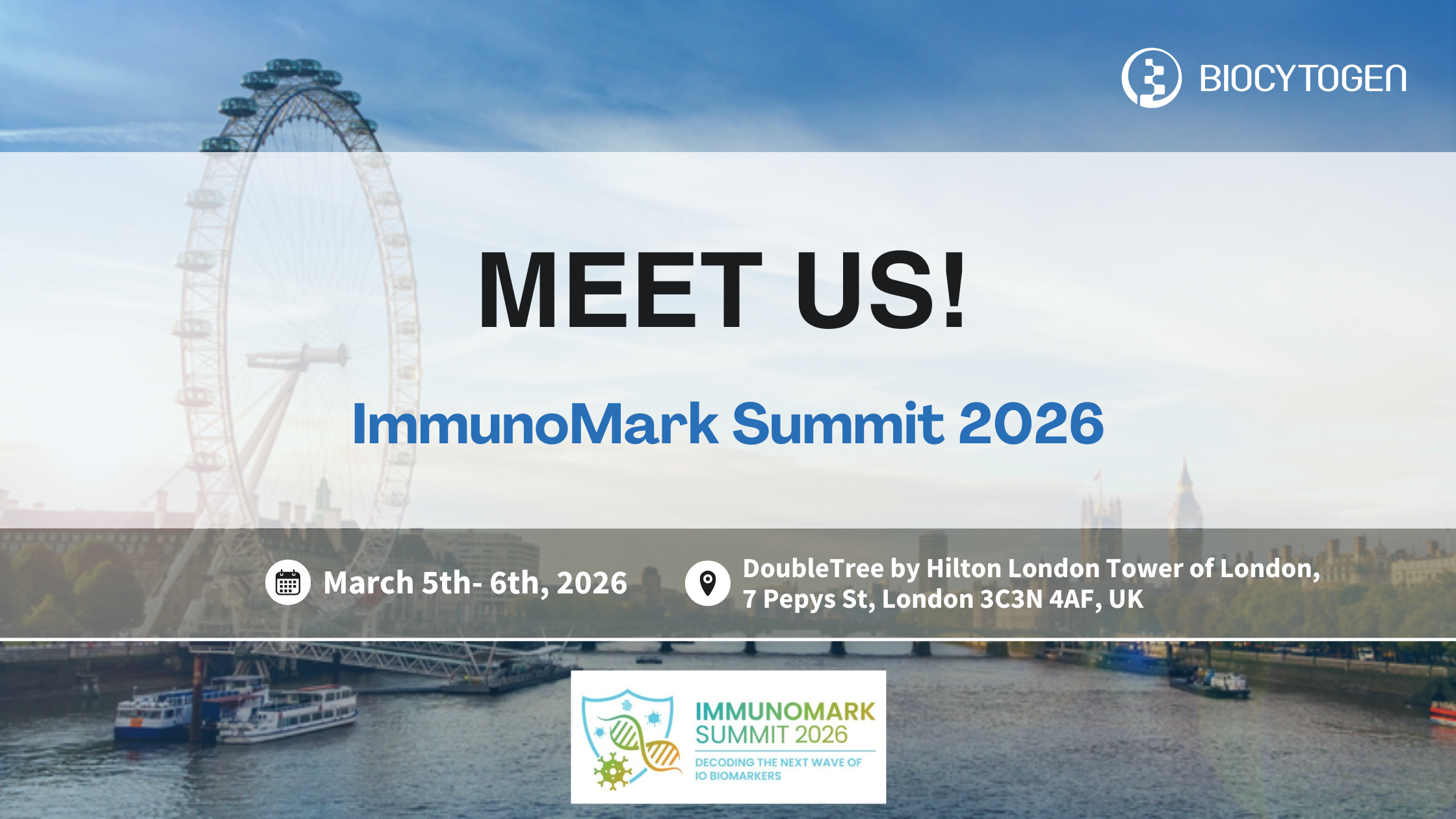 Join BIOCYTOGEN at ImmunoMark Summit 2026