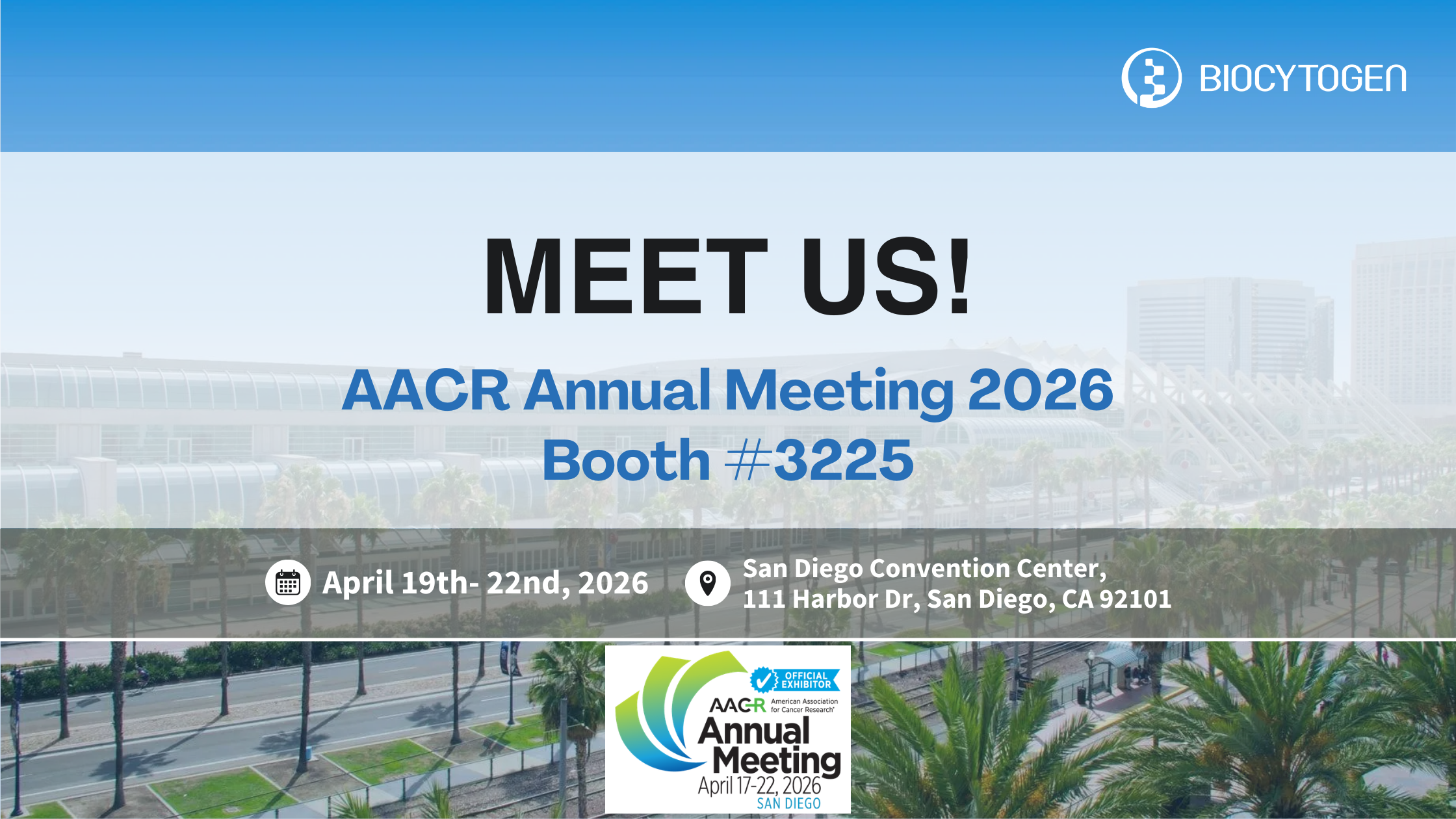 Join BIOCYTOGEN at the AACR Annual Meeting 2026