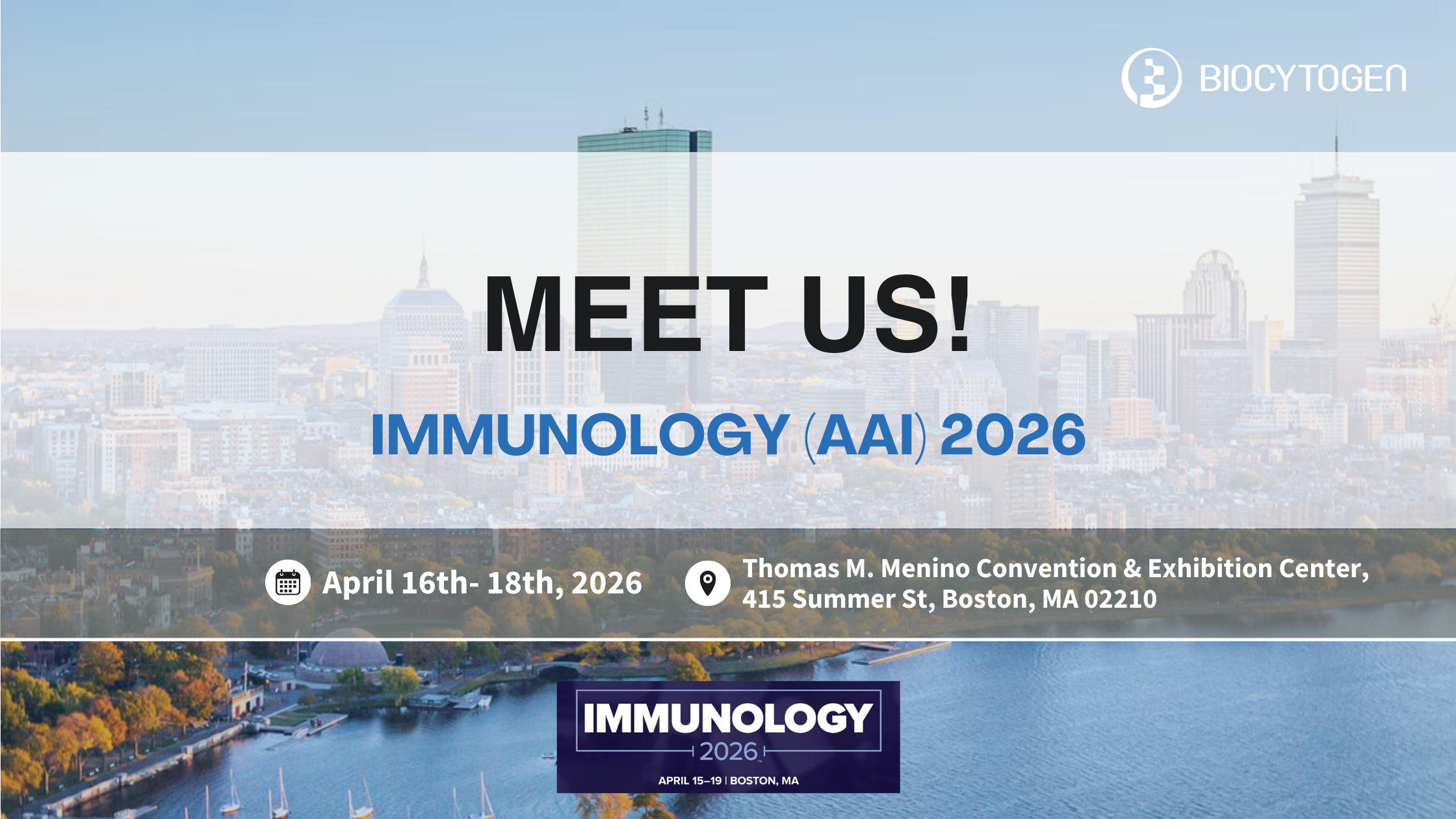 Join BIOCYTOGEN at IMMUNOLOGY (AAI) 2026