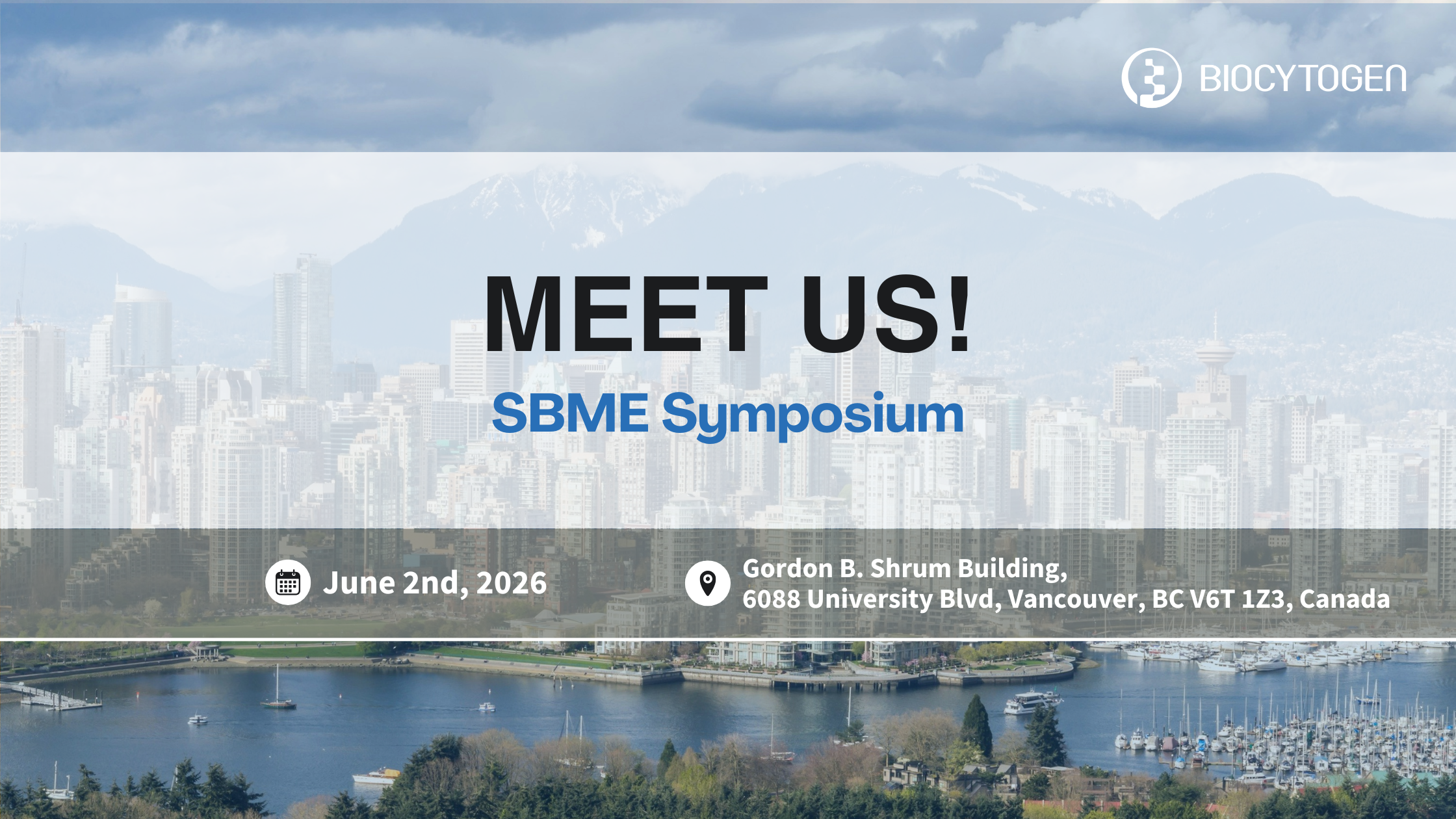 Join BIOCYTOGEN at the SBME Symposium