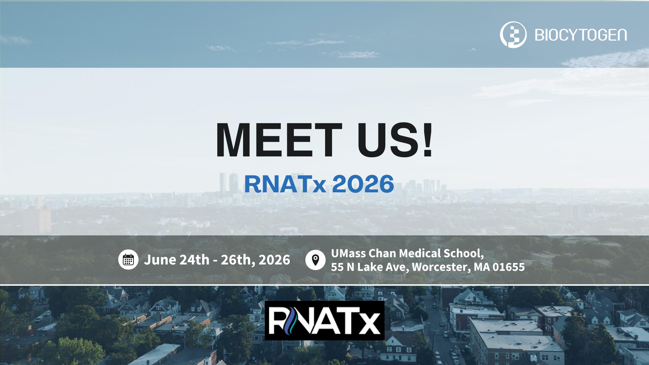 Join BIOCYTOGEN at RNATx 2026