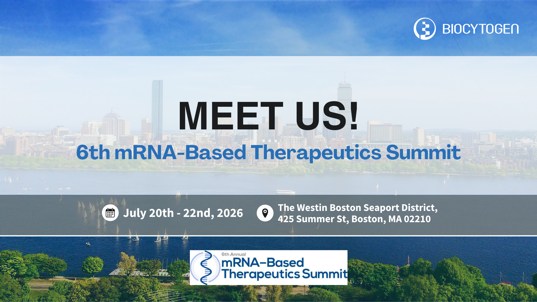 Join BIOCYTOGEN at the 6th mRNA-Based Therapeutics Summit