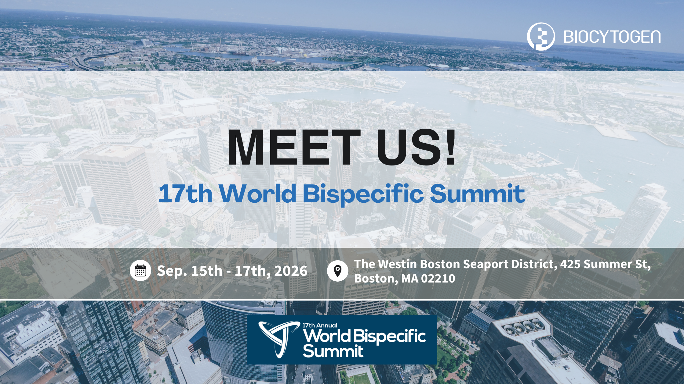 Join BIOCYTOGEN at the 17th World Bispecific Summit