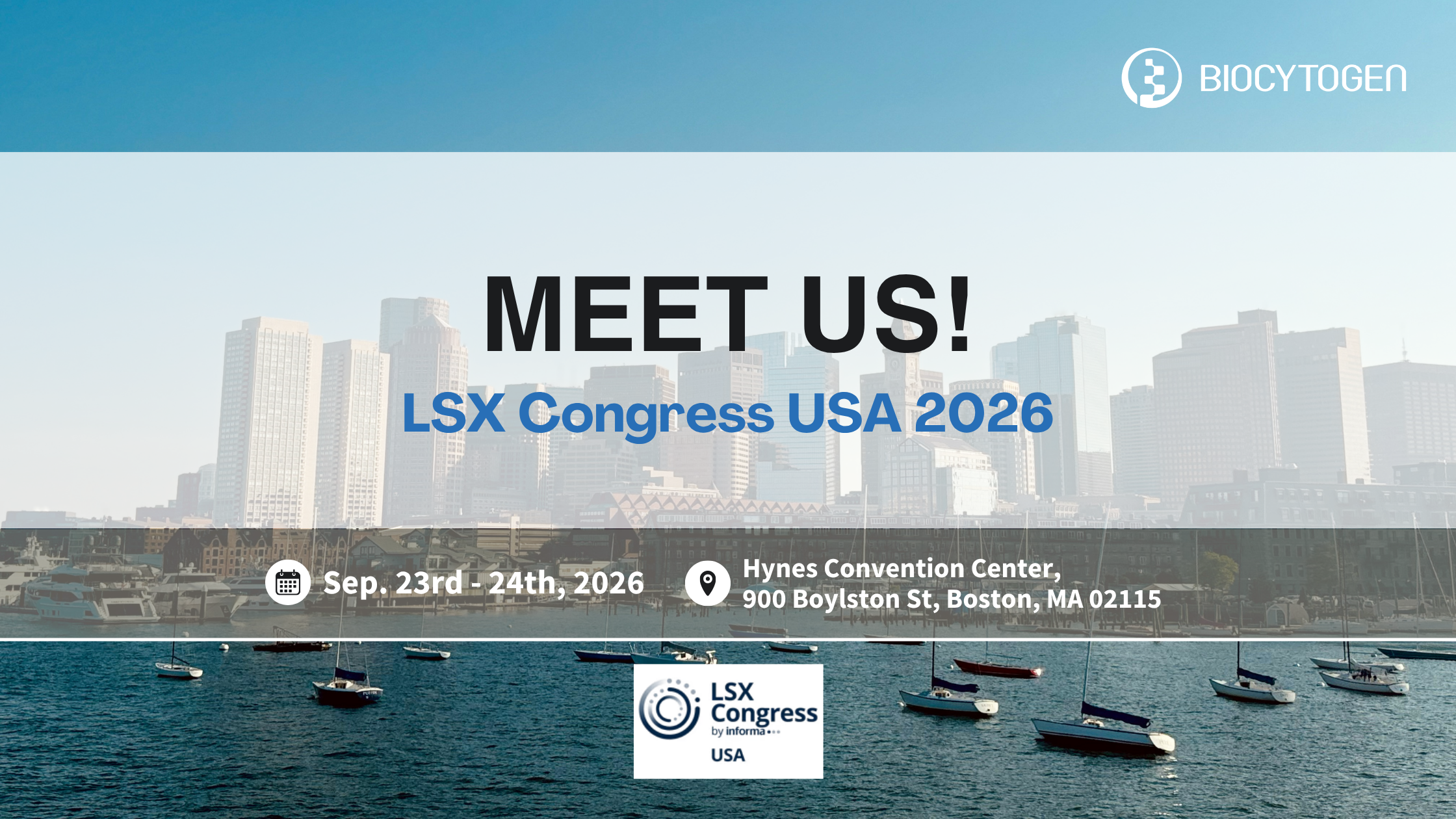 Join BIOCYTOGEN at the LSX Congress USA 2026
