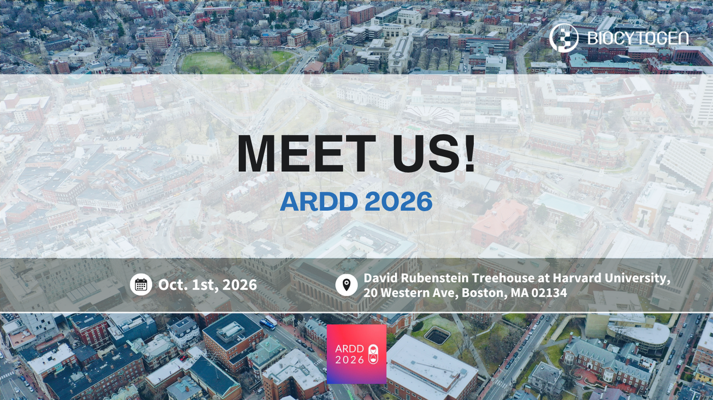 Join BIOCYTOGEN at ARDD 2026