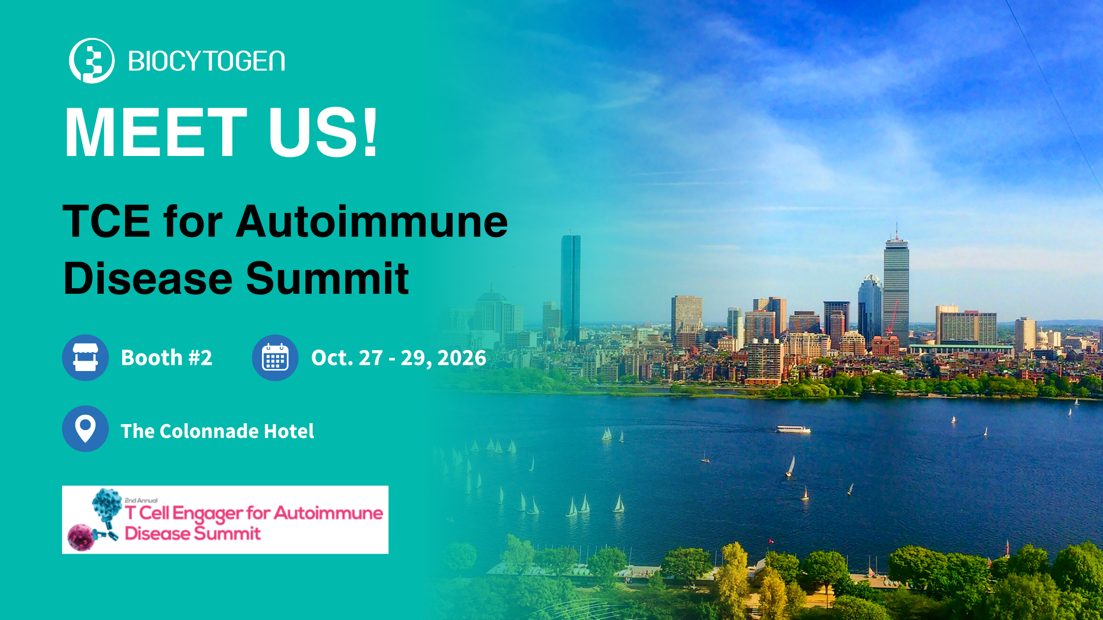 Join BIOCYTOGEN at the T-Cell Engager for Autoimmune Disease Summit