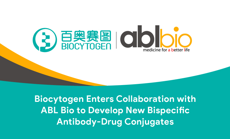 Biocytogen Enters Collaboration with ABL Bio to Develop New Bispecific Antibody-Drug Conjugates
