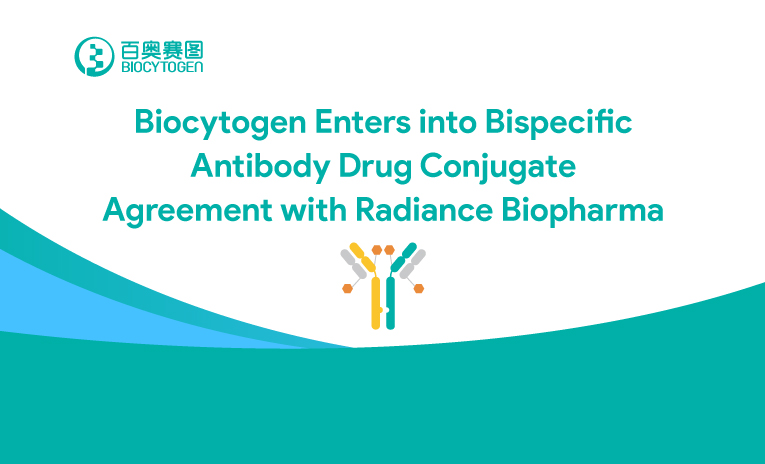 Biocytogen Enters into Bispecific Antibody Drug Conjugate Agreement with Radiance Biopharma