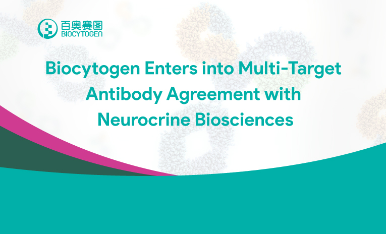 Biocytogen Enters into Multi-Target Antibody Agreement with Neurocrine Biosciences