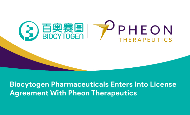 Biocytogen Pharmaceuticals Enters Into License Agreement With Pheon Therapeutics