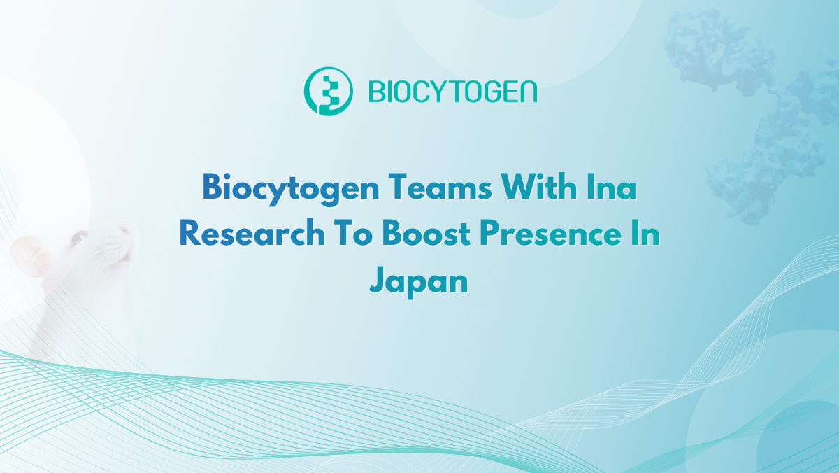 Biocytogen Teams With Ina Research To Boost Presence In Japan