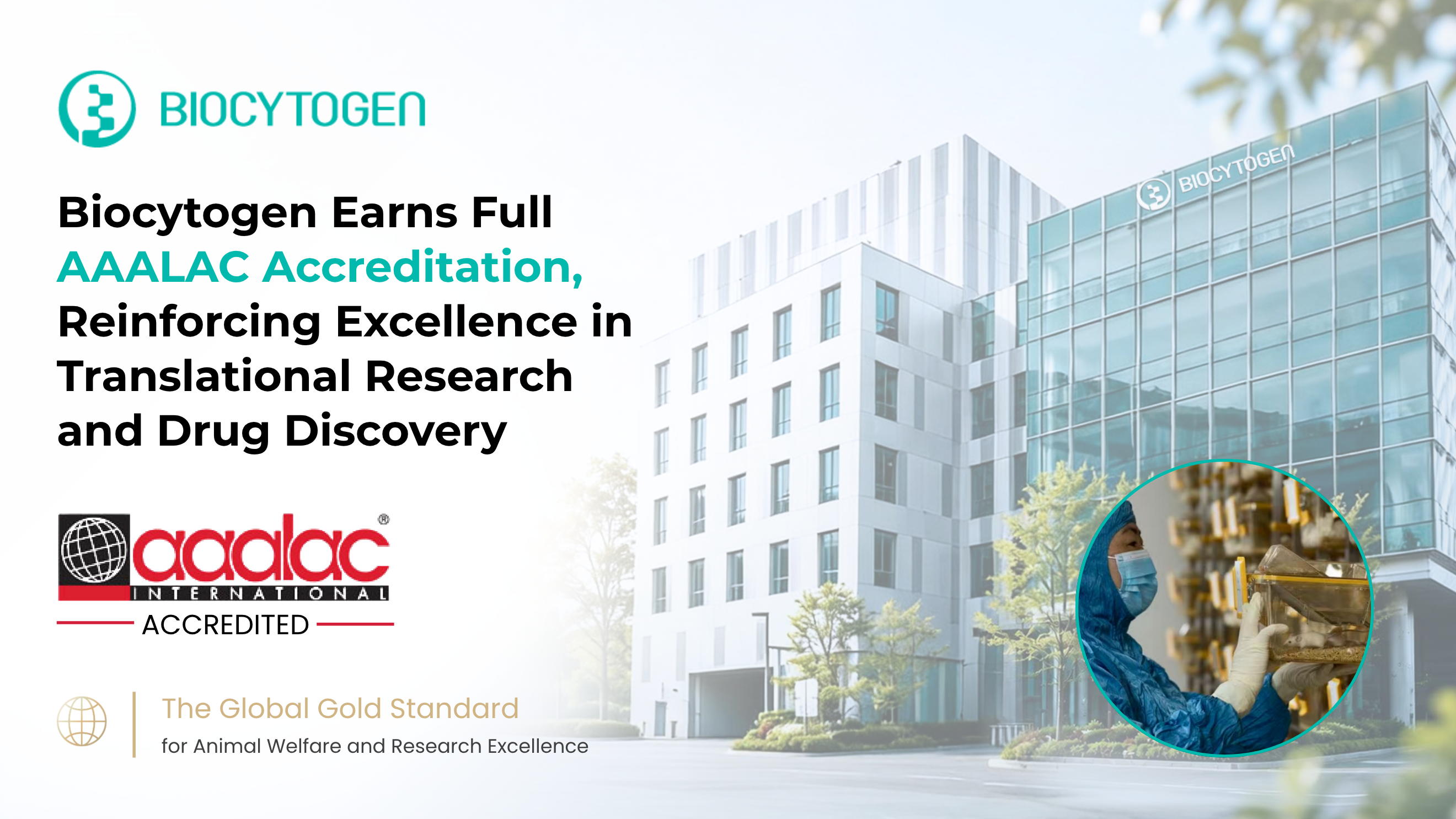 Biocytogen Earns Full AAALAC Accreditation, Reinforcing Excellence in Translational Research and Drug Discovery