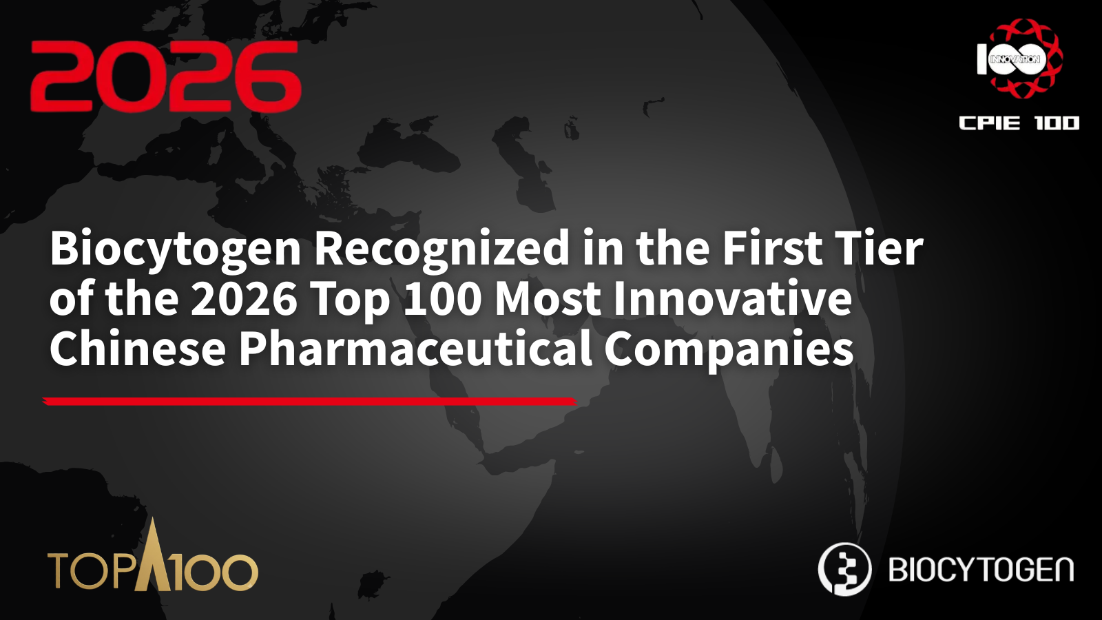 Biocytogen Recognized in the First Tier of the 2026 Top 100 Most Innovative Chinese Pharmaceutical Companies