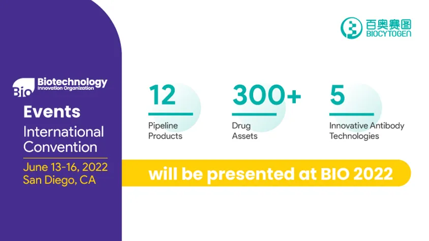 百奥赛图将携12项产品管线，300+早期项目及5大全人抗体技术平台亮相BIO2022