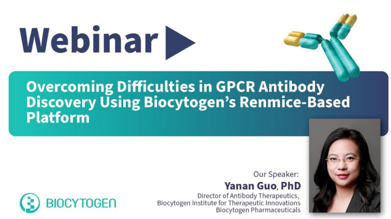 Overcoming Difficulties In GPCR Antibody Discovery Using Biocytogen&rsquo;s Renmice-Based Platform