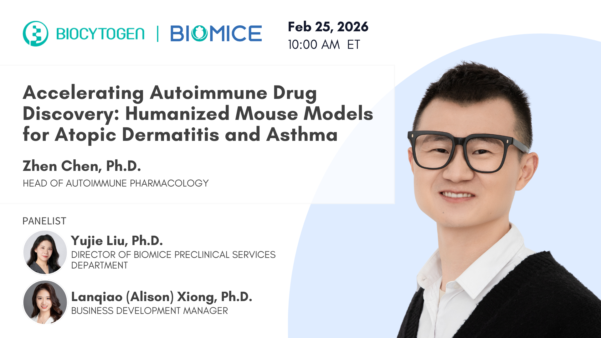 Accelerating Autoimmune Drug Discovery: Humanized Mouse Models for Atopic Dermatitis and Asthma