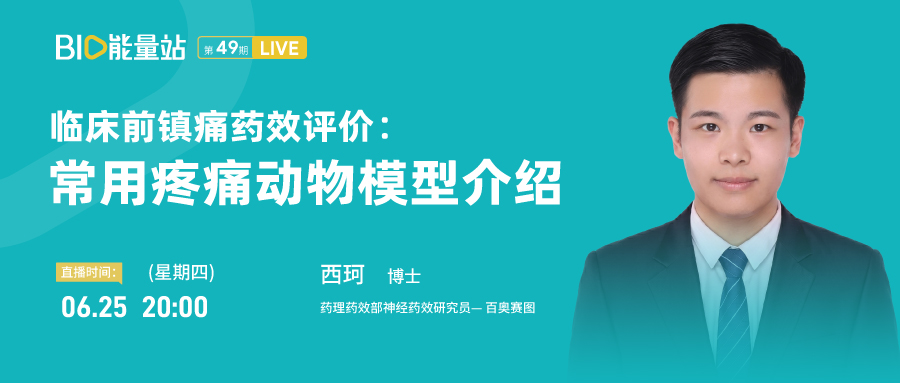 第四十九期：临床前镇痛药效评价：常用疼痛动物模型介绍