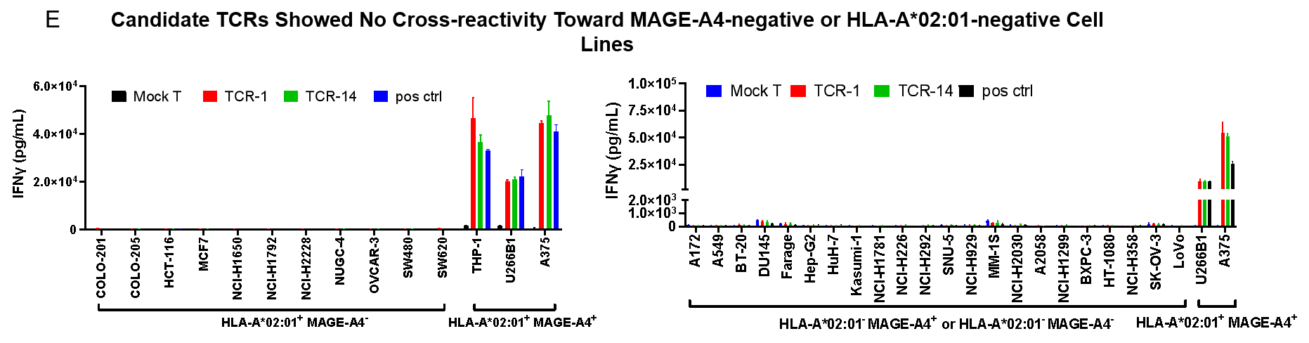 Candidate TCRs Demonstrated No Off-target Reactivity img 4